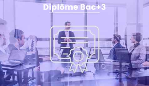 Diplôme Bac+3<br>Bachelor Management et Gestion d’Entreprise