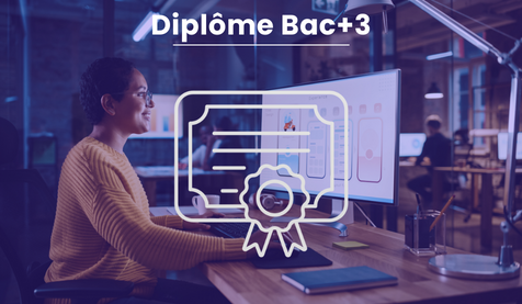 Diplôme Bac+3<br>Bachelor UX/UI Designer