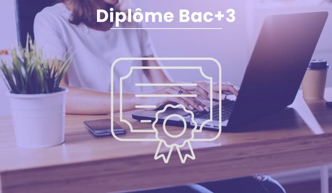 Diplôme Bac+3<br>Bachelor Communication digitale
