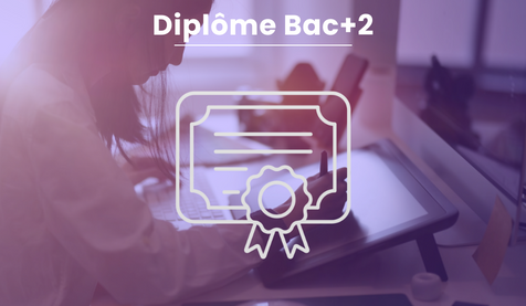 Diplôme Bac+2<br>Graduate Communication digitale et Design Graphique